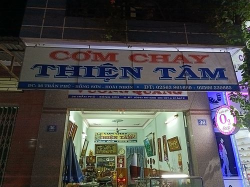 Outside at Thien Tam in Bong Son