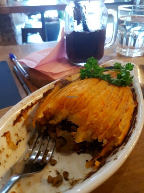 vegan Shepherd Pie at Wholey Wonder in Penang