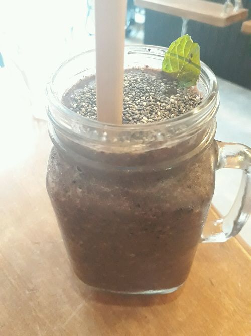 Smoothie  at Wholey Wonder in Penang