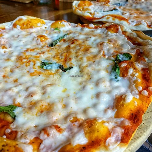 Vegan margherita at The Stable in Cheltenham