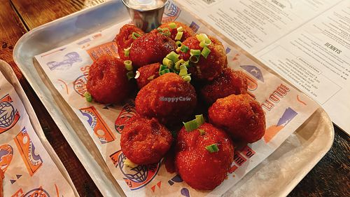 cauliflower wings  at BrewDog in Aberdeen