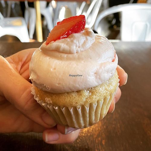 Vanilla cupcake  at The Southern V in Nashville