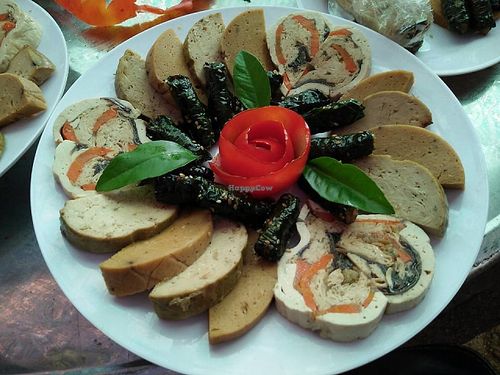 a plate for a ceremonial at Thanh Tam in Qui Nhon