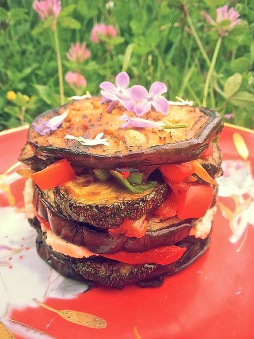 One thousand sheet of summer vegetables at Ô Les Papilles - Food Truck in Piegut-pluviers