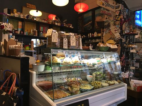 inside  at Nibble Cafe in Manchester