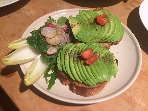 Avocadotoast on Weekends at Yodel in Berlin