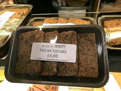 vegan Lorne at Rose and Grants in Glasgow