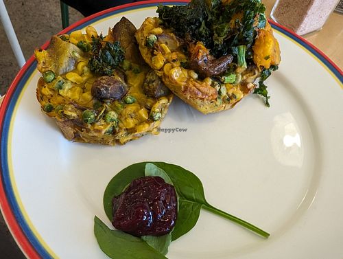 Corn fritters at Town Mouse in Pukekohe