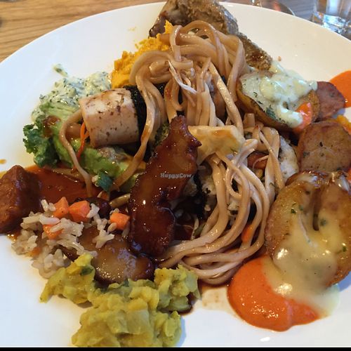 buffet meal at Spirit in Amsterdam