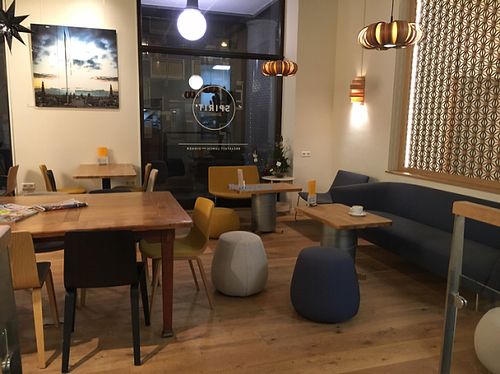 casual seating area  at Spirit in Amsterdam