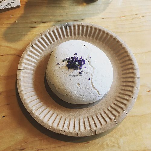 Aquafaba meringue!  at Vegelabb in Warsaw