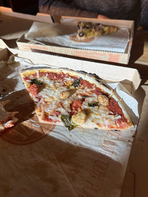   at Blaze Pizza in Newark