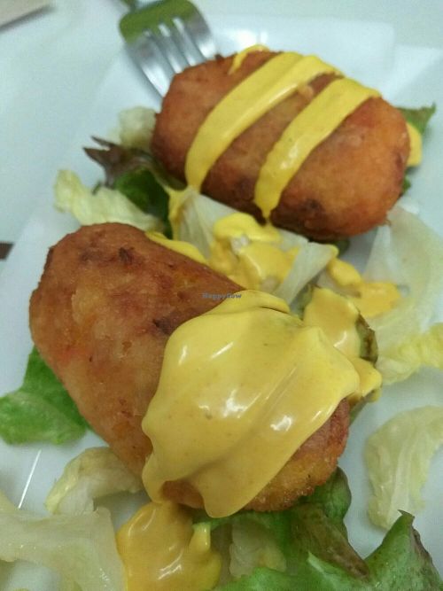 Croquetas at BioXoco in Barcelona