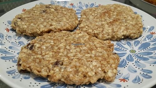gluten free Oat & Raisins cookies at La Ola Verde in Lanzarote