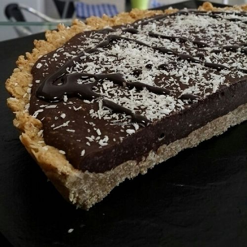 gluten free hazelnut & chocolate cake at La Ola Verde in Lanzarote