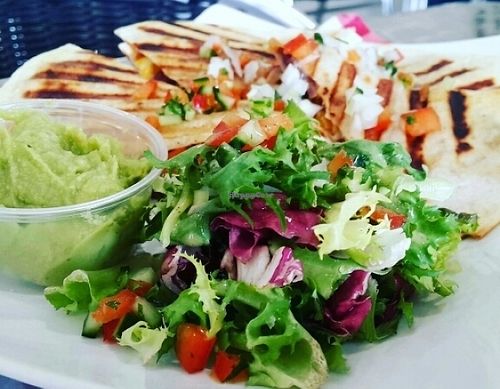 Quesadillas at La Ola Verde in Lanzarote