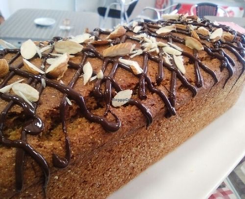 Pumpkin & Indian spices cake at La Ola Verde in Lanzarote