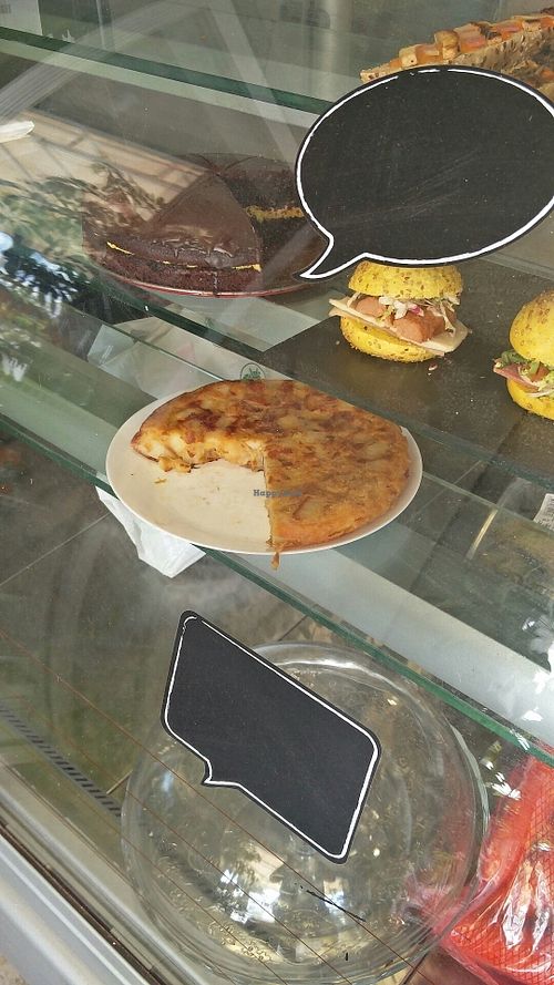 Spanish tortilla at La Ola Verde in Lanzarote