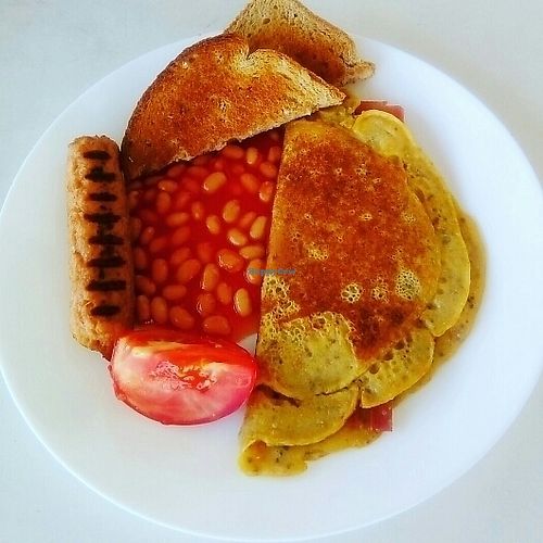 english breakfast at La Ola Verde in Lanzarote