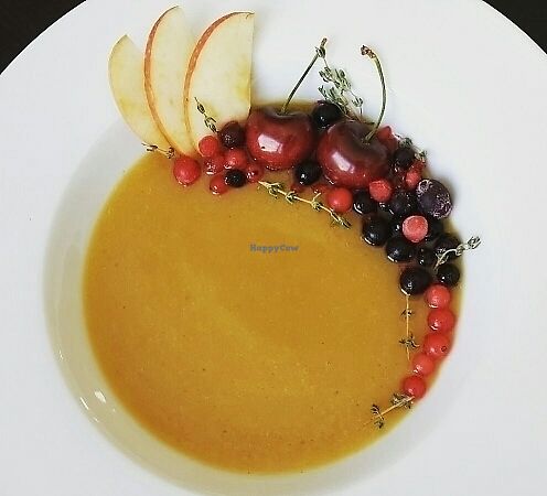 apple soup at La Ola Verde in Lanzarote