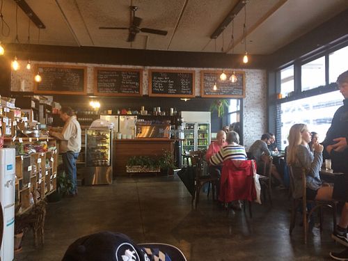 . at Grindz Cafe in Tauranga