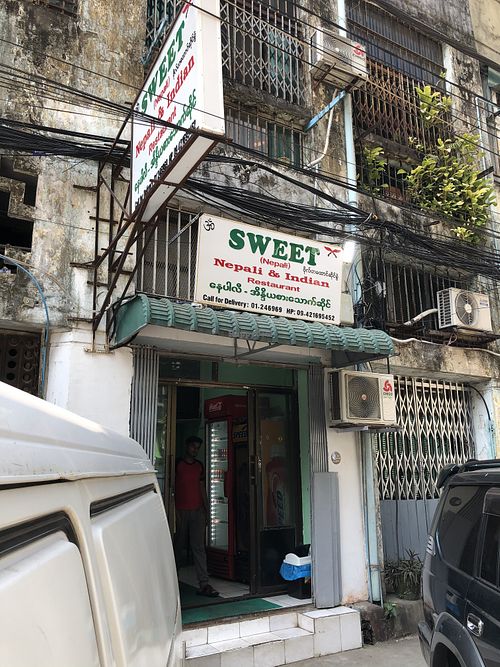 New appearance and name as at January 2020   at Sweet Indian-Nepali Restaurant in Yangon