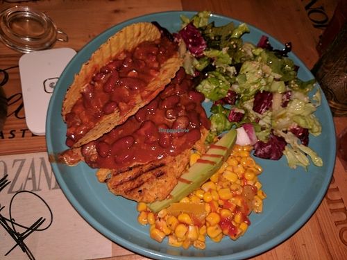 tacos at Ossido Vegan Bistrot in Rome