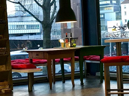 inside at Adam & Eve's in Ulm