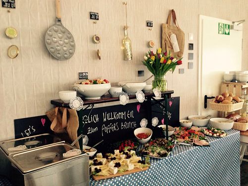 Brunch buffet at Poffers Cafe in Stuttgart