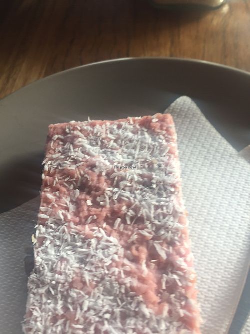 strawberry ";cheesecake"; at Onda Food House in Aireys Inlet