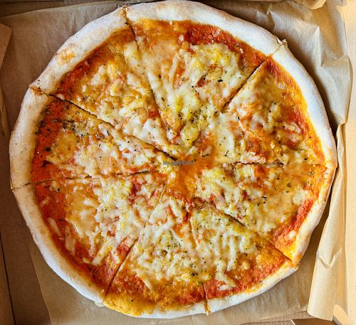 Regina pizza   at Veggitalia in Puerto Vallarta