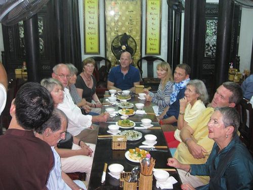 GOOD FOOD at Ngu Ha Garden Vegetarian Restaurant in Hue