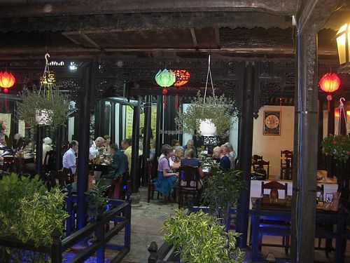 SPACE MEDITATION, HUE STANDARD ARCHITECTURE beam house at Ngu Ha Garden Vegetarian Restaurant in Hue