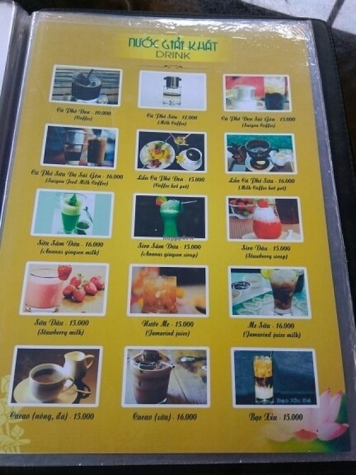 Menu 8 at Ngu Ha Garden Vegetarian Restaurant in Hue