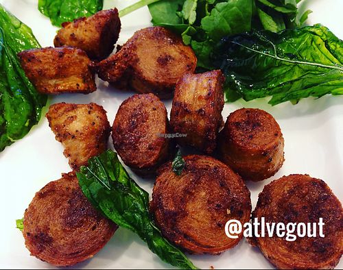 salt and pepper chikn nuggets  at VeGreen in Duluth