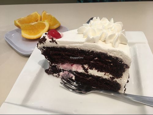 Black Forest cake!! at VeGreen in Duluth