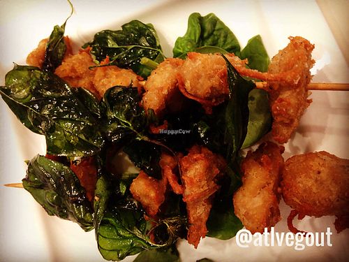 salt and pepper chikn at VeGreen in Duluth