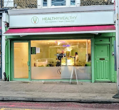 Healthywealthy shop front at HealthyWealthy in North London