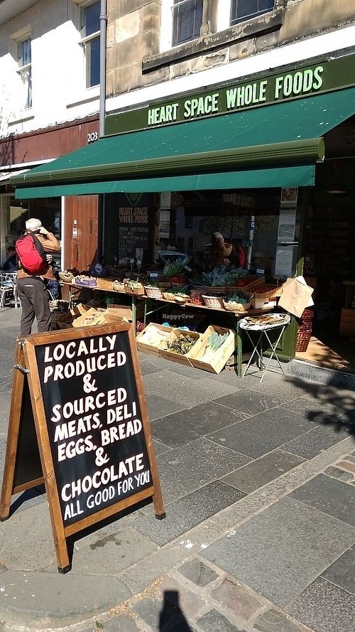 outside at Birchwood Food Emporium in St Andrews