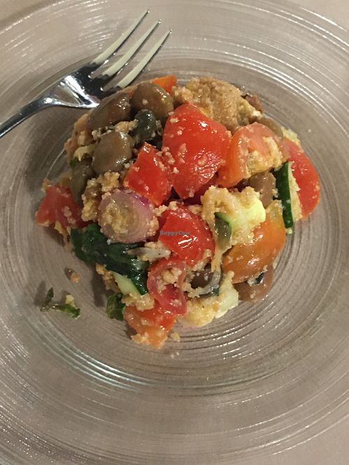 Panzanella at La Tecia Vegana in Venice
