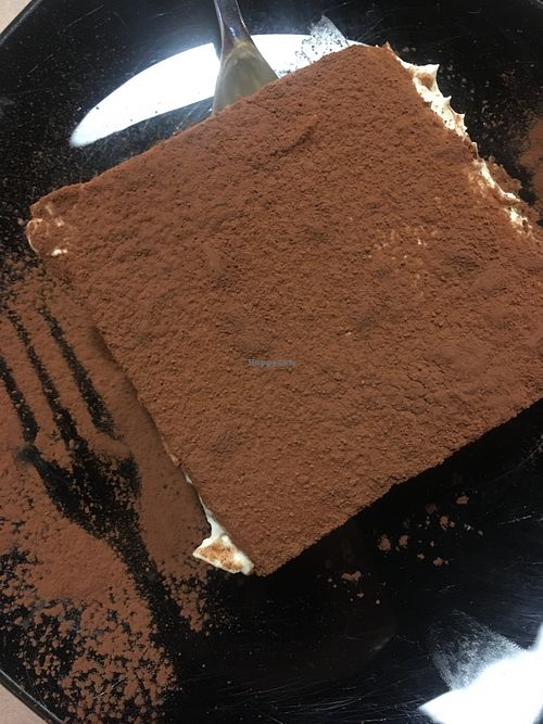 Tiramisù  at La Tecia Vegana in Venice