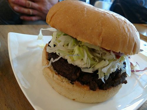 Burger at The Arbor in Vancouver