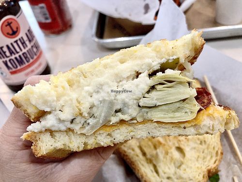 Vegan sandwich  at Kal'ish in Chicago