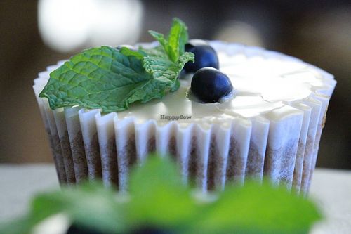 Lemon cupcake at Caked Up in Rancho Cucamonga