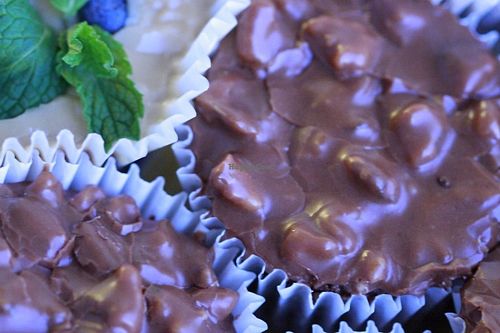 chocolate cupcakes and lemon cupcake at Caked Up in Rancho Cucamonga