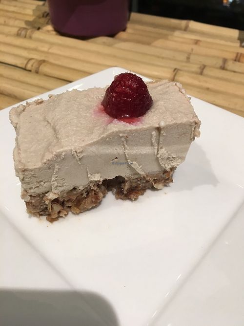 Raw cheesecake  at SUKA in San Juan