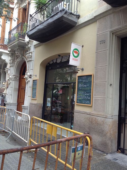 outside  at Sopa - Provenca in Barcelona