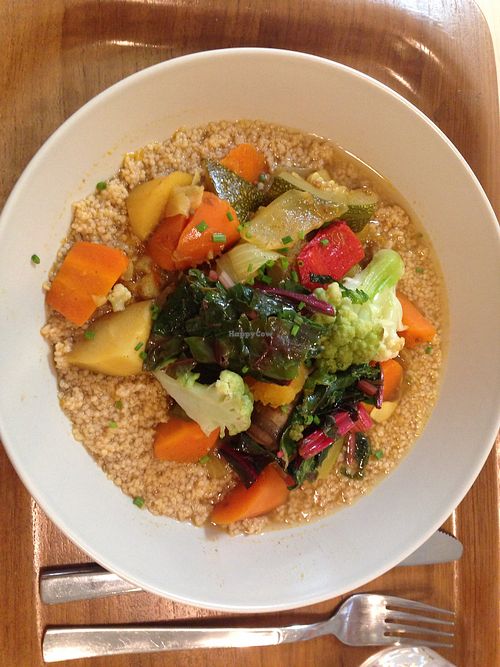 tajine with vegetables at Sopa - Provenca in Barcelona