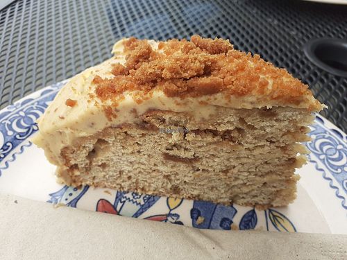 Biscoff and banana cake at McNab's in Barnard Castle