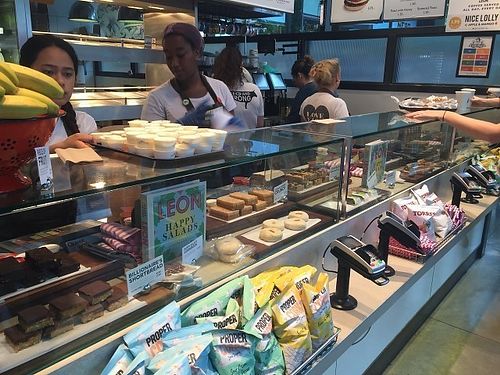 Pastries, croissants, snacks  at AMS - LEON in Schiphol